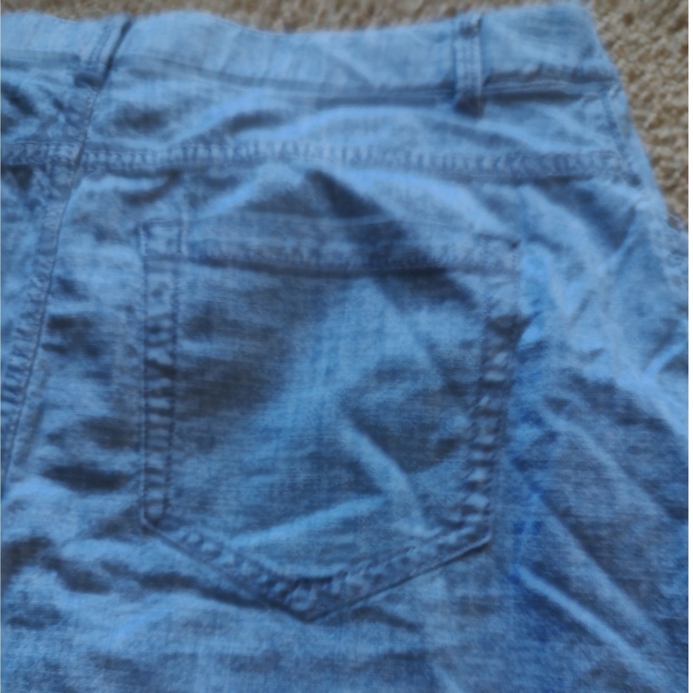 Croft & Barrow Womens‎ Size 6 Blue Stretch Classic Fit Denim Mini Skirt
